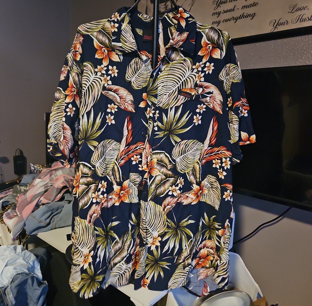 TAMBA Tropical Print Men's Shirt